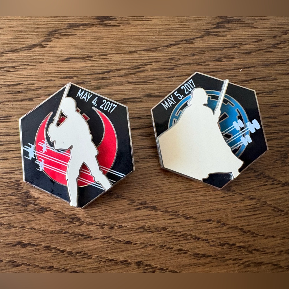 Star Wars may the 4th be with you Pins Set